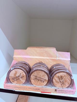 Iluminador e Bronzer Belle Angel