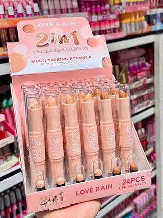 Corretivo em Bastão Love Rain Cores separar que estevem disponível