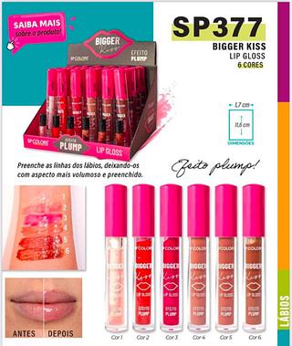Lip gloss ( Cor Sortido ) SP Colors