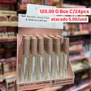 Gel incolor para cílio e sobra chocolate Bella ANgel