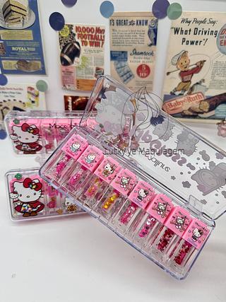 Kit Lip Gloss 8pcs Infantil