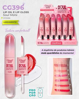 Lip oil E Lip gloss Soul Matte City Girls ( Cor Sortido )