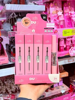 MASCARA PARA CILIO E DELINEADOR 2 EM 1 AMOR ANJO