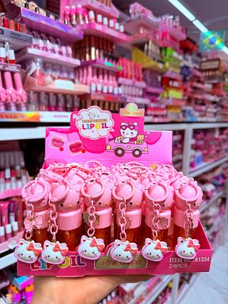 LIP GLOSS COM CHAVEIRO PINK GRAPE