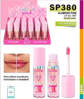 Lip oil tint Glamour Pink SP colors