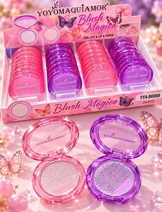 Blush Migico YoYomaquiamor Cores são Separar que estevem disponíveis