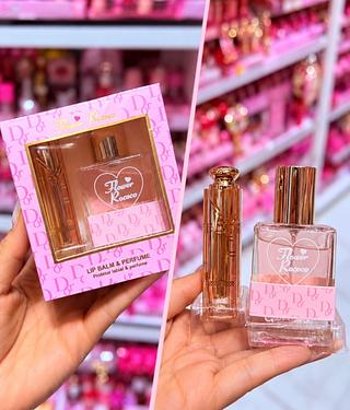 Kit perfume e Lip Balm