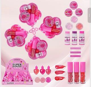 KIT LIP GLOSS LOVE RAIN CORES SEPARAR QUE ESTEVEM DISPONIVEIS