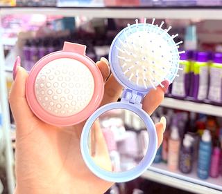 Escova com espelho ( Cor sortido )