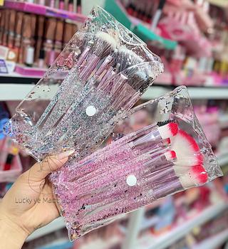 Kit pincel de Glitter cores separar que estevem disponível