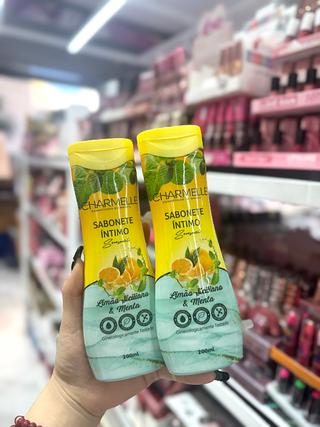 Sabonete Íntimo limão e menta Charmelle