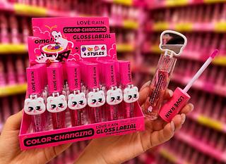 Lip Gloss com espelho Love rain