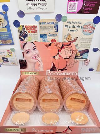 Pó Compacto Labranche Cores separar que estevem disponíveis