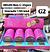 Pó Compacto powder Fancy Face popstar G2 ( P50 P60 P70 P80) Rubyrose ( Cor Sortido )