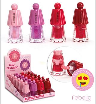Lip Gloss Febella ( Cor sortido )