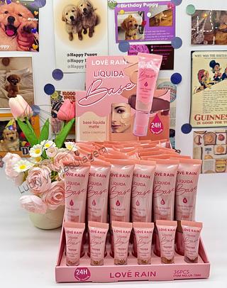 Base Líquido Matte Love Rain ( Cor Sortido )