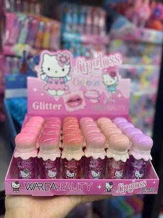 Lip Gloss Hello kitty ( Cor Sortido )