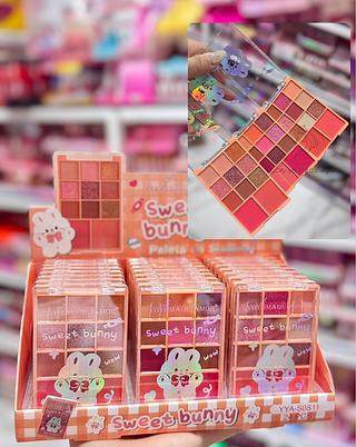 Paleta de sombra YoYomaquiamor Cores separar que estevem disponíveis