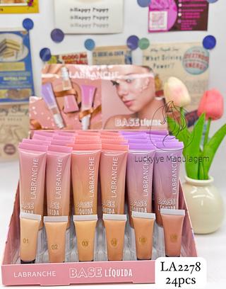 Base Líquido com Pump Labranche Cores separar que estevem disponíveis