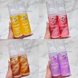 Sabonete em espuma Facial e Corporal Ice Cream Poran