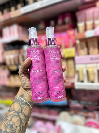 Body Splash Perfume desodorante（Feminina ）Poran