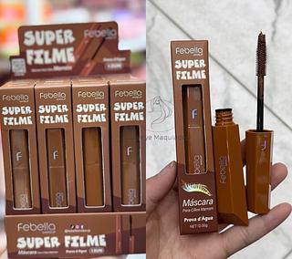 Máscara para cílio Volumão Marrom Febella