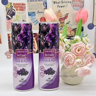 Sabonete íntimo UVA Açaí Apinil