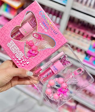 KIT LIP GLOSS COM LÁPIS COCOFLEUR