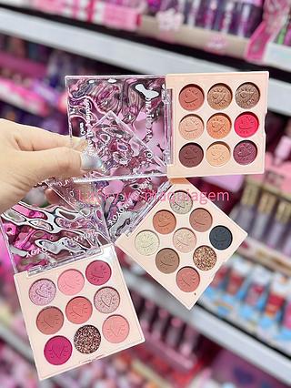 Paleta de sombras Yoyomaquiamor Cores separar que estevem disponível