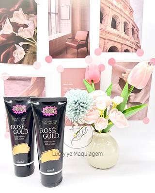 Máscara Facial Rose Gold Super Poderes