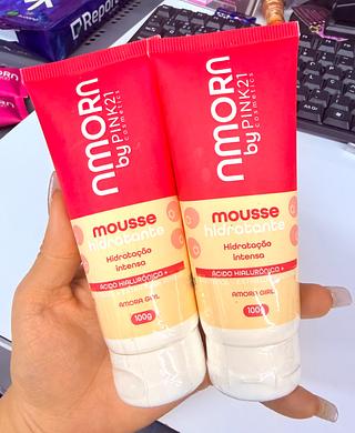 Mousse Sabonete Hidratante Amora Girl Pink 21