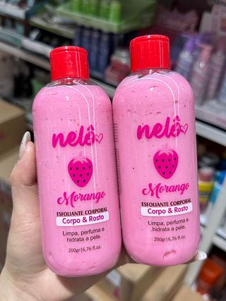 ESFOLIANTE CORPORAL MORANGO NELO