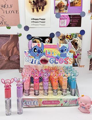 Lip Gloss Stitich infantil ( Cor Sortido )