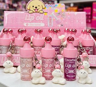 LIP GLOSS COM CHAVEIRO COCOFLEUR