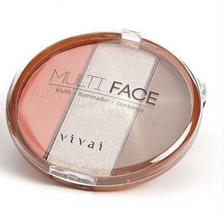 PALETA TRIO BLUSH ILUMINADOR CONTORNO MULTI FACE VIVAI