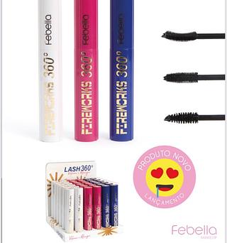 Máscara para cílio Volume e Alonga Febella ( Cor Sortido )