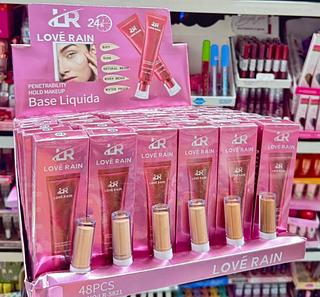 Base líquido Love Rain Cores separar que estevem disponível