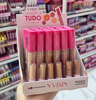 Corretivo liquido YVISIY Cores separar que estevem disponíveis