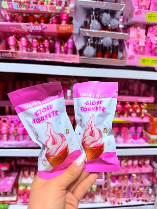 GLOSS SORVETE SARAH'S CORES SEPARAR QUE ESTEVEM DISPONIVEIS