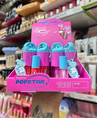 Lip Oil Gimme Bling popstar ( Cor Sortido )(cor Liquor ,Plush )( Cor Sortido ) Rubyrose