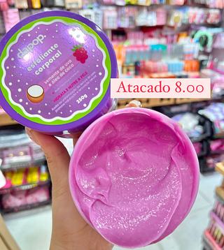 Esfoliante Corporal semente de uva e óleo de coco Dapop