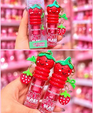 Lip Gloss Com chaveiro