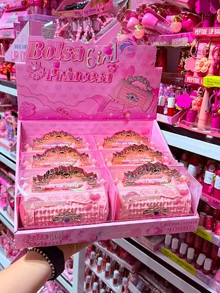 Kit gloss Bolsa princesa Beijo de Neve
