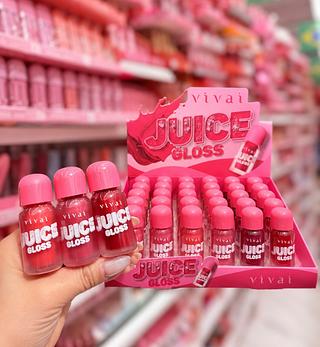 Lip gloss Juice Cores separar que estevem disponíveis