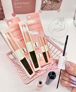 Máscara para cílio Fibre e Lashes 2 em 1 Labranche