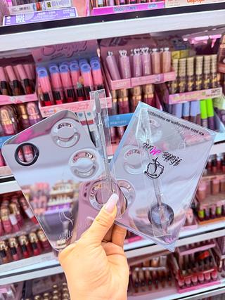 Placa com espátula de inox Hello mini