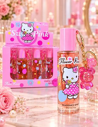 PERFUME COM CHAVEIROFLOWER ROCOCO