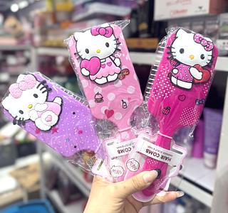 Escova de Cabelo Infantil Hello Kitty ( Cor Sortido )