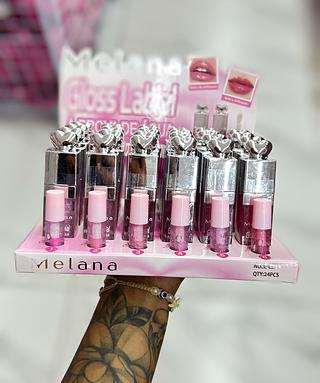 Gloss Labial Melana Cores separar que estevem disponível