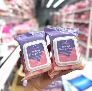 Lenços Demaquilante Jasmyne